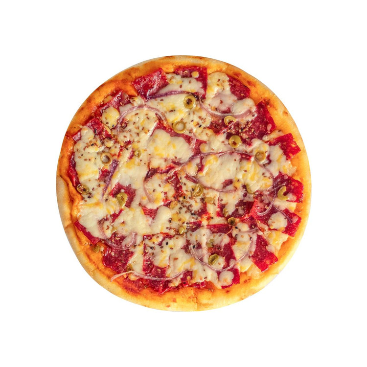 پیتزا بیکن گوساله، پیتزای ۲۸ سانتی متری، بیکن ۹۸ درصد، سفارش در مشهد